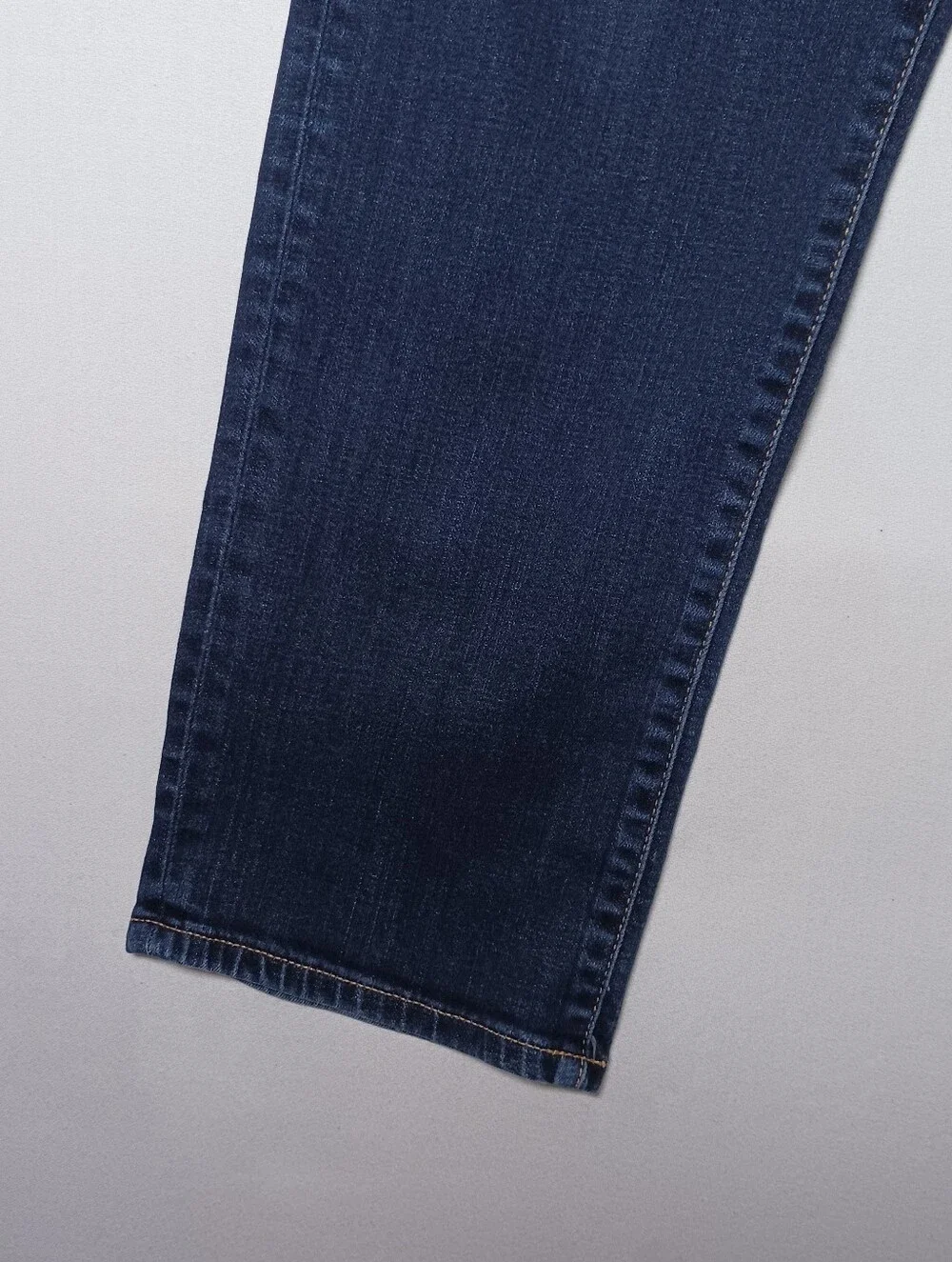 Lucky Brand Mens 223 Straight Leg Jeans 38X32 Dark Blue Denim Stretch CoolMax